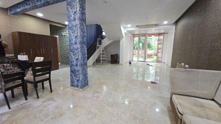 Living Room, cosmos-hawaiian-village 4 Bedroom 2500 Sq.Ft. Villa In Ghodbunder Road Thane 10098889