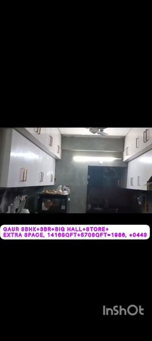 Kitchen in 3 BHK Apartment at Gaurs Cascades, Raj Nagar Extension – for Sale