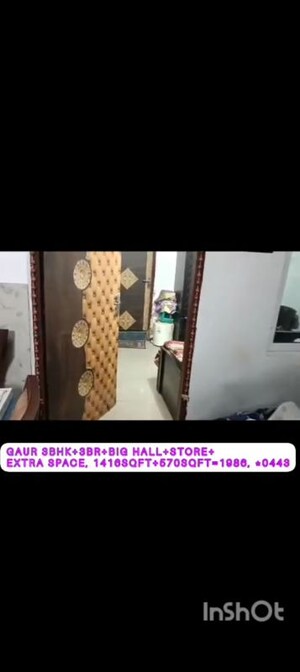 Bedroom in 3 BHK Apartment at Gaurs Cascades, Raj Nagar Extension – for Sale