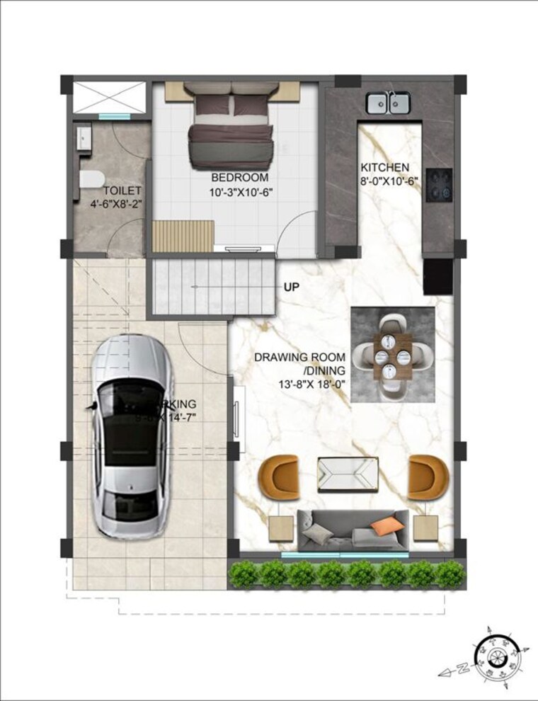 Floor Plan, saini 4 Bedroom 2700 Sq.Ft. Villa In Saini Greater Noida 10098891