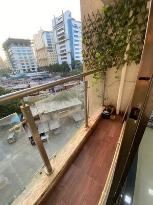 Balcony in 3 BHK Apartment at Sudarshan Sky Garden, Ghodbunder Road – for Rent