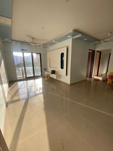 Living Room in 3 BHK Apartment at Sudarshan Sky Garden, Ghodbunder Road – for Rent