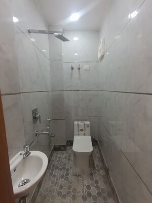 Bathroom in 2 BHK Builder Floor at Govindpuri – for Rent