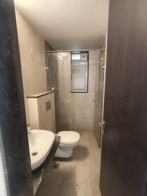 Bathroom in 3 BHK Apartment at Santacruz West – for Rent