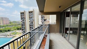 Balcony in 3 BHK Apartment at Myscape Sanctuary, Hafeezpet – for Rent