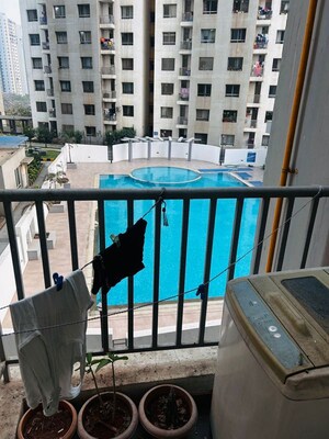 Balcony in Studio Apartment at Paranjape Blue Ridge, Hinjewadi – for Rent