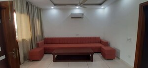 Living Room in 3 BHK Builder Floor at Aerocity – for Rent