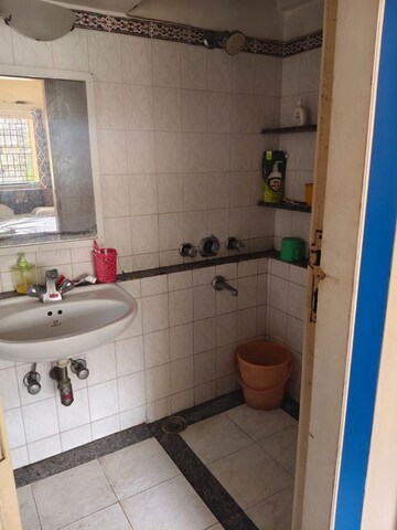 Bathroom in 2 BHK Apartment at Sun Glory, Powai – for Rent