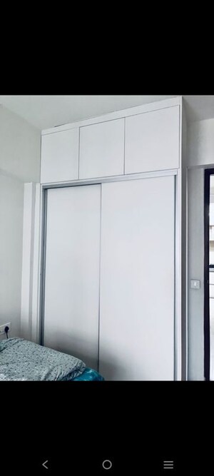 Building Lobby in 3 BHK Apartment at Ajmera Casa Vyoma, Vastrapur – for Rent