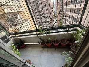 Balcony in 3 BHK Apartment at Ansal Sushant Estate, Sector 52 – for Rent