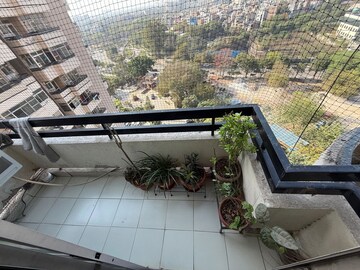 Balcony in 3 BHK Apartment at Ansal Sushant Estate, Sector 52 – for Rent