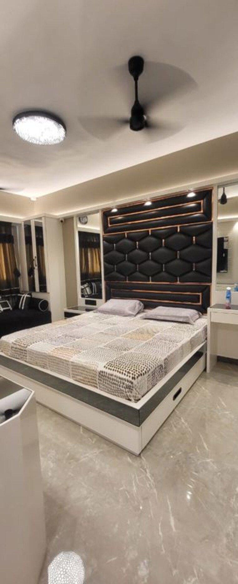 Bedroom, shree-mahavir-patwa-mahavir-srusthi 2 Bedroom 1300 Sq.Ft. Apartment In Ashok Nagar Thane 10099582
