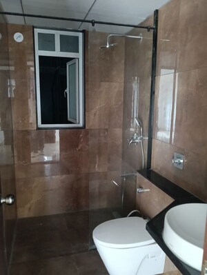 Bathroom in 3 BHK Apartment at Aundh – for Rent
