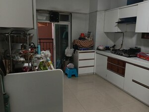 Kitchen in 3 BHK Apartment at Nahar Amrit Shakti, Chandivali – for Rent