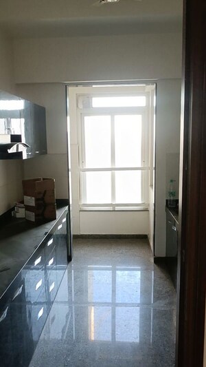 Bathroom in 3 BHK Apartment at Kalpataru Brilliance, Goregaon West – for Rent