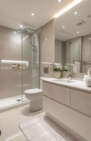 Bathroom in 3 BHK Builder Floor at Sector 81 – for Sale