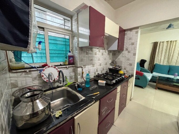 Kitchen, goyal-my-home-mh-14 2 Bedroom 720 Sq.Ft. Apartment In Punawale Pune 10099671