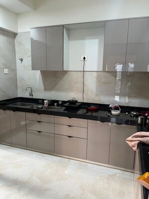 Kitchen in 3 BHK Apartment at Mangalkripa Apartment, Goregaon West – for Rent