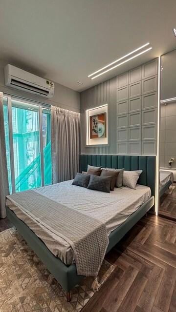 Bedroom in 2 BHK Apartment at Empire Fairmont, Borivali West – for Sale