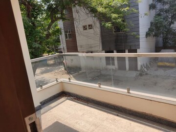 Balcony in 3 BHK Builder Floor at Dwarka – for Rent