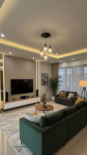 Living Room in 3 BHK Villa at Kallekkad – for Sale