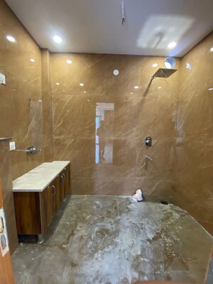 Bathroom in 3 BHK Apartment at Dwarka – for Rent