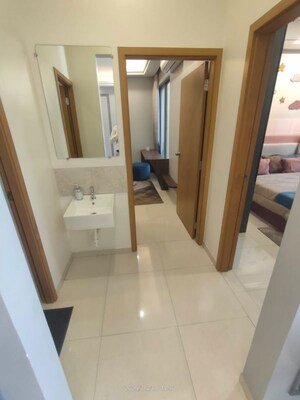 Staircase in 4 BHK Apartment at Kumar Primeview, Hadapsar – for Sale