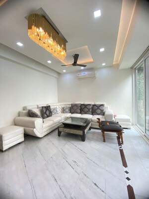 Living Room in 3 BHK Apartment at Dwarka – for Rent