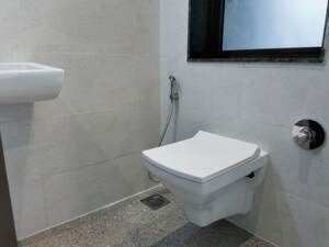 Bathroom in 1 BHK Apartment at Lalani Velentine Apartment 1 Wing D, Malad East – for Rent