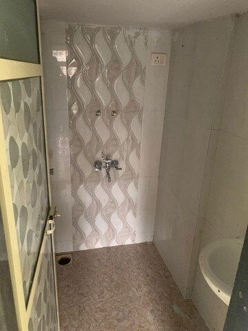 Bathroom in 1 BHK Apartment at Smith Towers, Nalasopara West – for Rent
