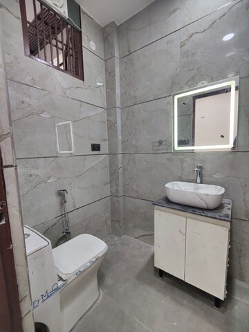 Bathroom in 3 BHK Apartment at Dwarka – for Rent