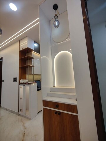 Staircase in 3 BHK Apartment at Dwarka – for Rent