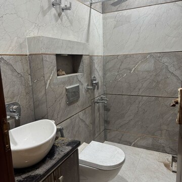 Bathroom in 2 BHK Builder Floor at Moti Nagar – for Sale