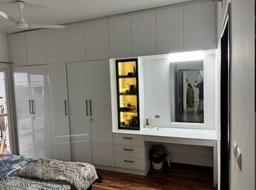 Kitchen in 3 BHK Apartment at LnT Raintree Boulevard, Hebbal – for Rent