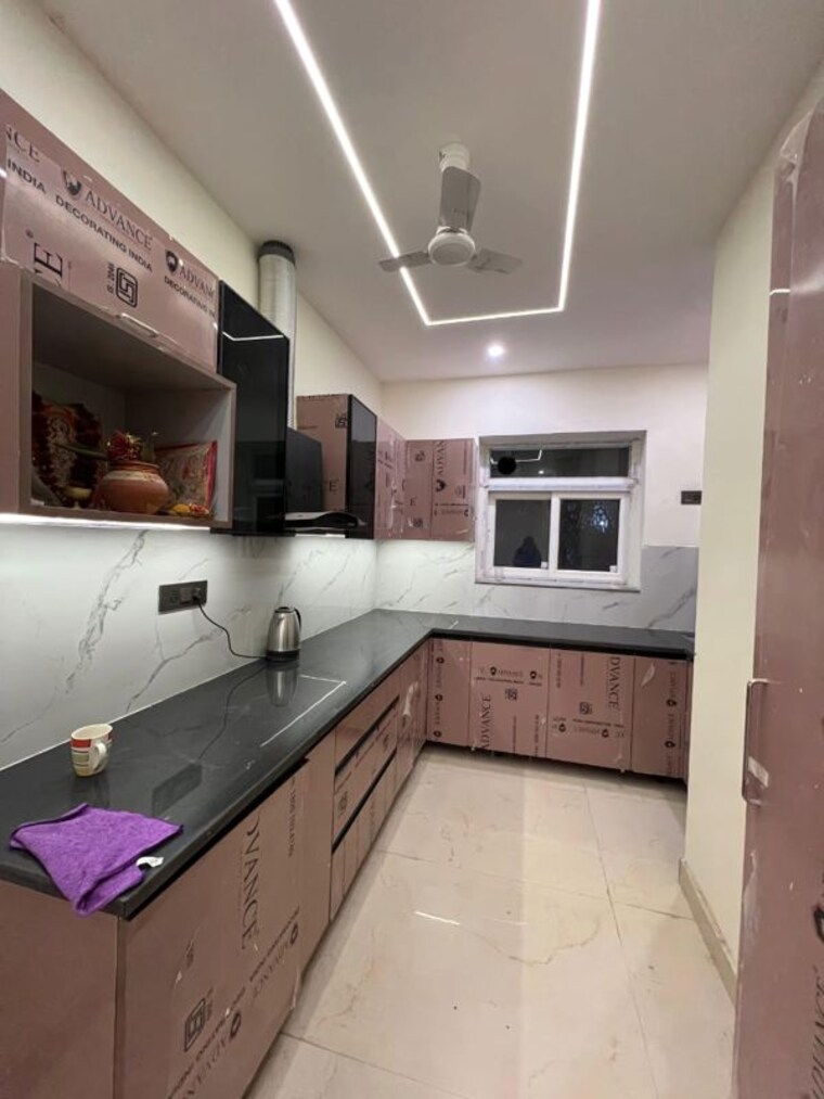 Kitchen, vip road 3 Bedroom 1489 Sq.Ft. Apartment In Vip Road Zirakpur 10100206