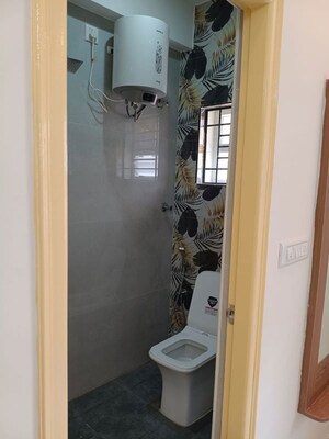 Bathroom in 2 BHK Builder Floor at Nri Layout – for Rent