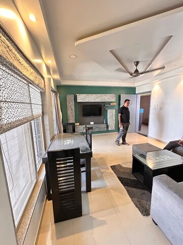 Living Room in 2 BHK Apartment at Bramhacorp F Residences, Kalyani Nagar – for Rent