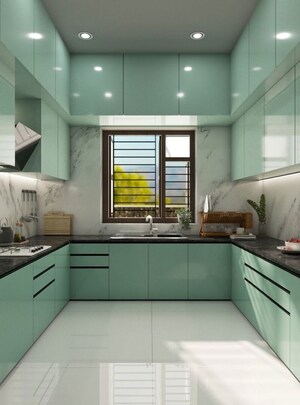 Kitchen in 3 BHK Villa at Kallekkad – for Sale