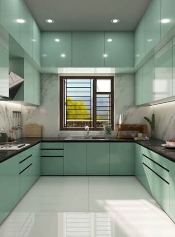 Kitchen in 3 BHK Villa at Kallekkad – for Sale