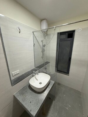 Bathroom in 2 BHK Apartment at Dynamix Divum, Malad East – for Rent