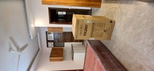 Kitchen in 1 RK Builder Floor at Unitech South City 1, South City 1 – for Rent