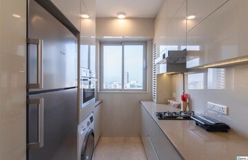 Kitchen in 1 BHK Apartment at Hiranandani Zen Maple, Powai – for Rent