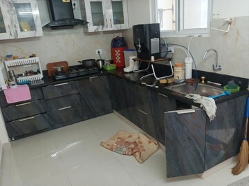 Kitchen in 3 BHK Apartment at SMR Vinay Iconia Hyderabad, Kondapur – for Rent