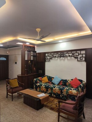 Living Room in 2 BHK Apartment at Ashoka Tower Andheri, Versova – for Rent