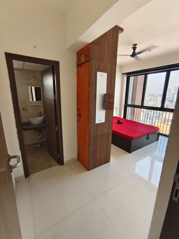 Building Lobby in 2 BHK Apartment at Duville Riverdale Heights, Kharadi – for Rent