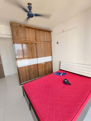 Bedroom in 2 BHK Apartment at Duville Riverdale Heights, Kharadi – for Rent