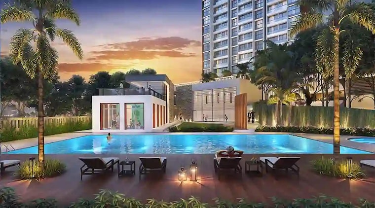 Exterior View, godrej-exquisite 3 Bedroom 996 Sq.Ft. Apartment In Ghodbunder Road Thane 10100798