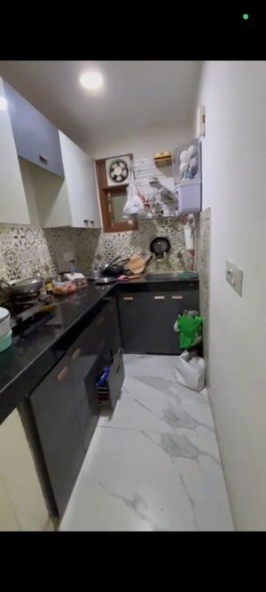 Kitchen in 2 BHK Builder Floor at Panchsheel Vihar – for Rent