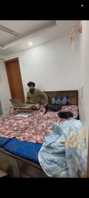 Bedroom in 2 BHK Builder Floor at Panchsheel Vihar – for Rent