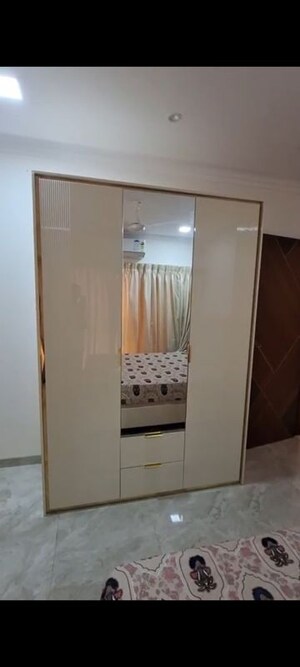 Bathroom in 2 BHK Apartment at Svarna Rosemary, Mahim West – for Rent